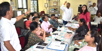 South zilla p'yat meet turns stormy over funds' allocation
