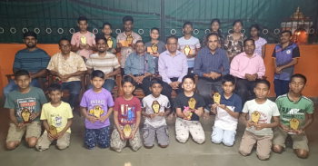 Avnish Borker wins Curti chess tournament