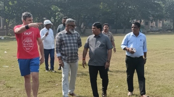 JSW to renovate Bhute Bhat ground and indoor badminton court in Vasco through CSR