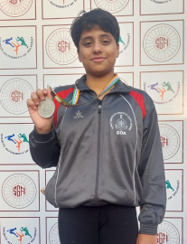 Goa's Aarohi Borde wins silver at National School Games