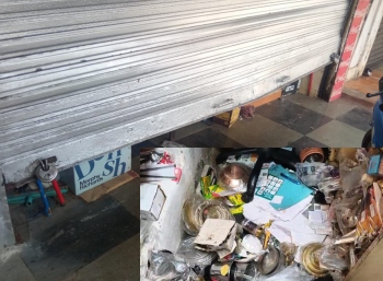 Miscreants break shop shutter, decamp with goods, cash worth Rs 5 lakh