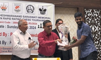 IM Nitish Belurkar of Goa crowned Champion at Pune