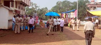 Tension at Marcaim temple between villagers and priest