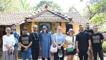 Fr Rob Galea visits Ancestral Goa, Big Foot Cross Museum