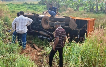 Yet another accident on Manora-Raia road