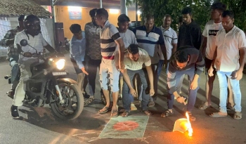 Protest at Rumdamol over Bangladesh govt's atrocities