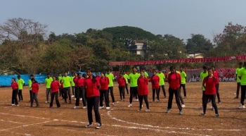 Dona Leonor Memorial HS celebrate Annual Sports Day