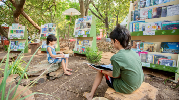 Hands-on eco-friendly workshops delight kids at Serendipity Arts Festival