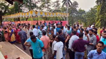 Tensions prevail in Poriem over rituals at temple
