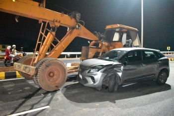 Western bypass sees its first accident hours after opening