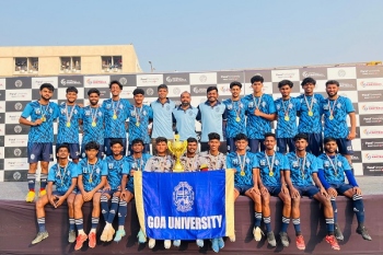 Goa University win West Zone inter-university football men’s c'ship