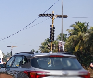 Traffic signals not functioning at accident-prone Belem junction