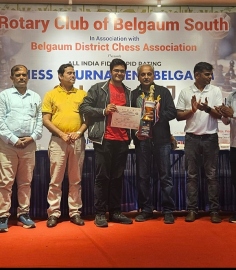 IM Audi Ameya shines at Shatranj All India FIDE Rapid tournament