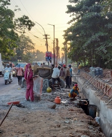 Mapusa road widening finally kicks off with Rs 8 crore investment