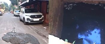 Authorities scramble to tackle overflowing sewage crisis in Margao's low-lying areas
