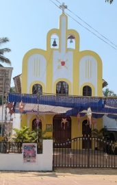 The Our Lady of Bethlehem Church at Bambolim