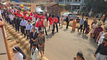 Feast of St Theresa of Jesus celebrated at Chaudi