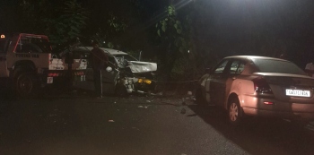 2 dead, 1 injured in head-on collision between cars at Sancoale