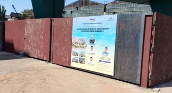 MPA builds gates to block access to newly opened flyover ramps