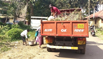 MMC truck dumping mixed waste causes uproar in Margao's Pedda