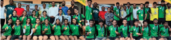 Double delight for St Xavier's College in inter-collegiate handball c'ship