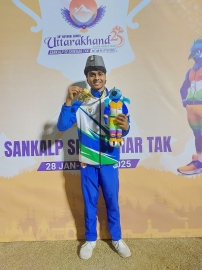 Shubham Debnath wins Goa’s third gold medal