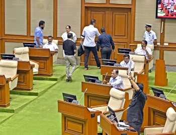 Winter Assembly session: Oppn members walk out as Gov delivers address, CM slams act