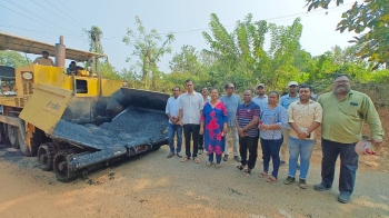 MLA assures all road works in Cuncolim before monsoon