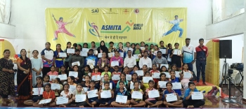 Wushu league concludes in Siolim