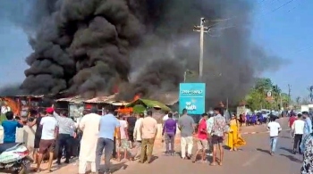 Generators gutted in fire