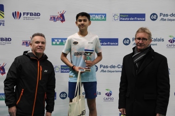 Goa’s Aarush Pawaskar wins international silver at France Open U17 Badminton Tournament