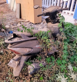 Abandoned vehicles in Margao and coastal areas