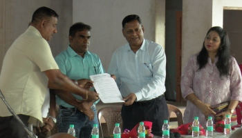 Locals oppose KR rail station in Areal, seek South Goa MP’s intervention