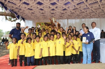 Don Bosco's Konkan Development Society hold Sports Day for students of NRSTC project