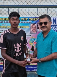 Fr.Agnelo YSC Paroda register solitary goal win