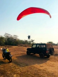 Illegal paragliding equipment seized at Keri