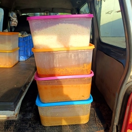 Sangolda Food Bank collects 60 tonnes of food in 11 mths