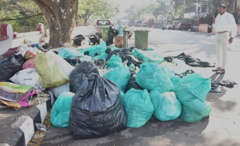 Waste dump at dark spot in Borda sparks outrage