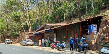 Will Karmalghat temple be under threat during highway expansion?