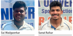 SV's Caculo and Chowgule Colleges secure wins in University Cricket C'ship