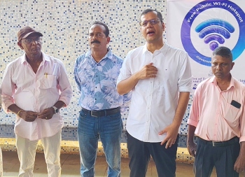 Cuncolim MLA launches free Wi-Fi hotspots for public
