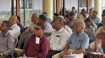 Raia villagers oppose mobile tower at Manora govt primary school complex