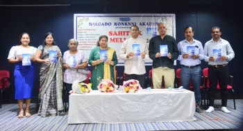 DKA releases ‘Soter-Sorg’ at literary meet in Margao
