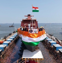 GSL launches second frigate ‘Tavasya’