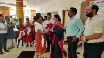 Purument Pop-Up market set up at Ravindra Bhavan in Baina