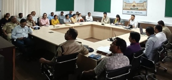 Officials review law and order situation in South Goa