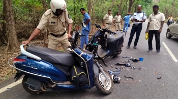 1 killed, 3 serious after scooters collide in Sattari