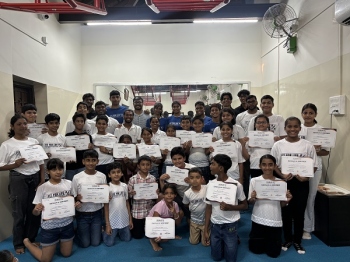 Fit For Life celebrates swimmers and future trainers