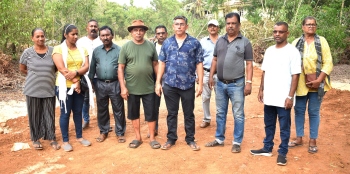 Cavelossim residents question road construction on comunidade land