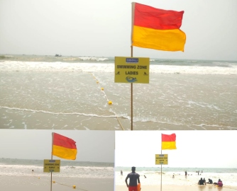 Colva beach gets separate swim zones
